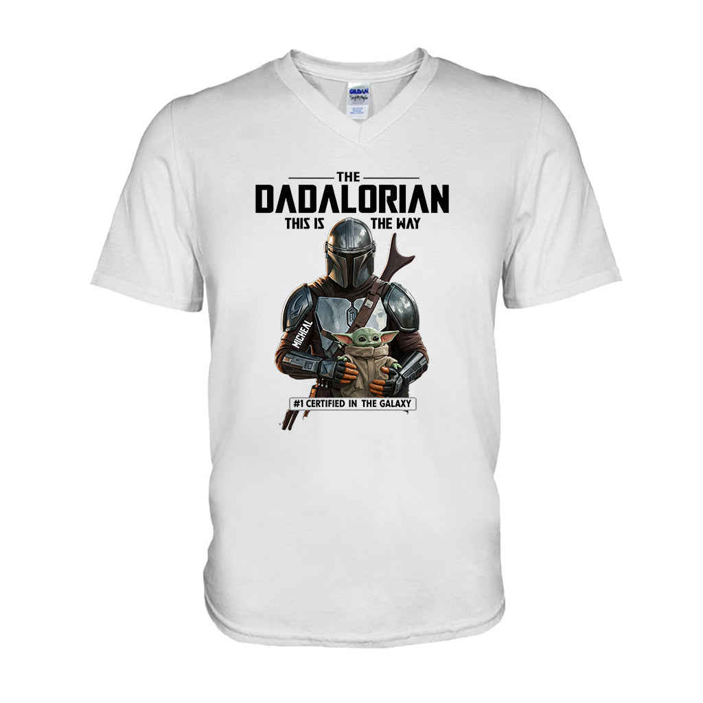 Dadalorian This Is The Way - Personalized The Force T-shirt And Hoodie