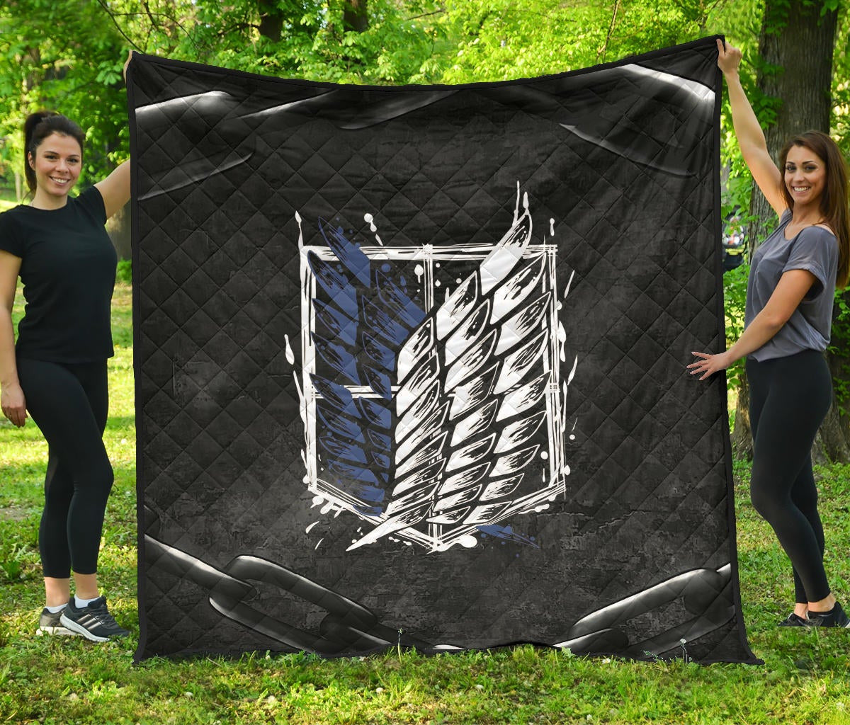 Wings Of Freedom Giants War Quilt 0523