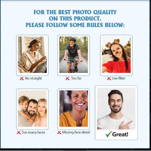 Merry Christmas - Personalized Mouse Folded Advent Calendar With Ornaments