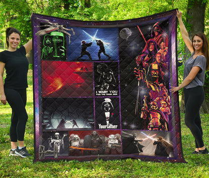 Come To The Dark Side The Force Quilt 0523