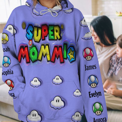 Super Mommio - Personalized Super Plumber All Over Shirt