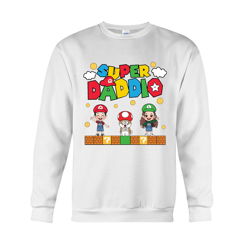Super Mommy/ Daddy - Personalized Super Plumber T-shirt And Hoodie
