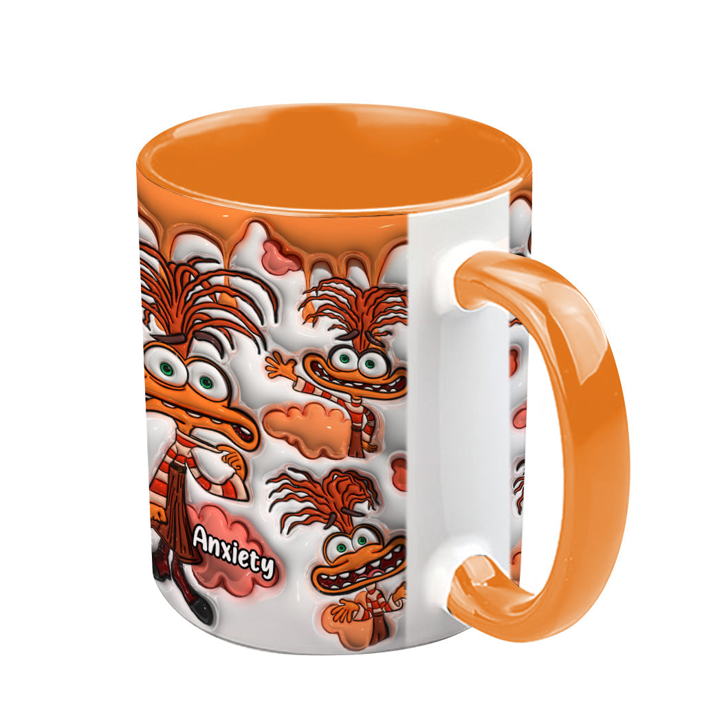 It's Ok To Feel All The Feels - Personalized Accent Mug