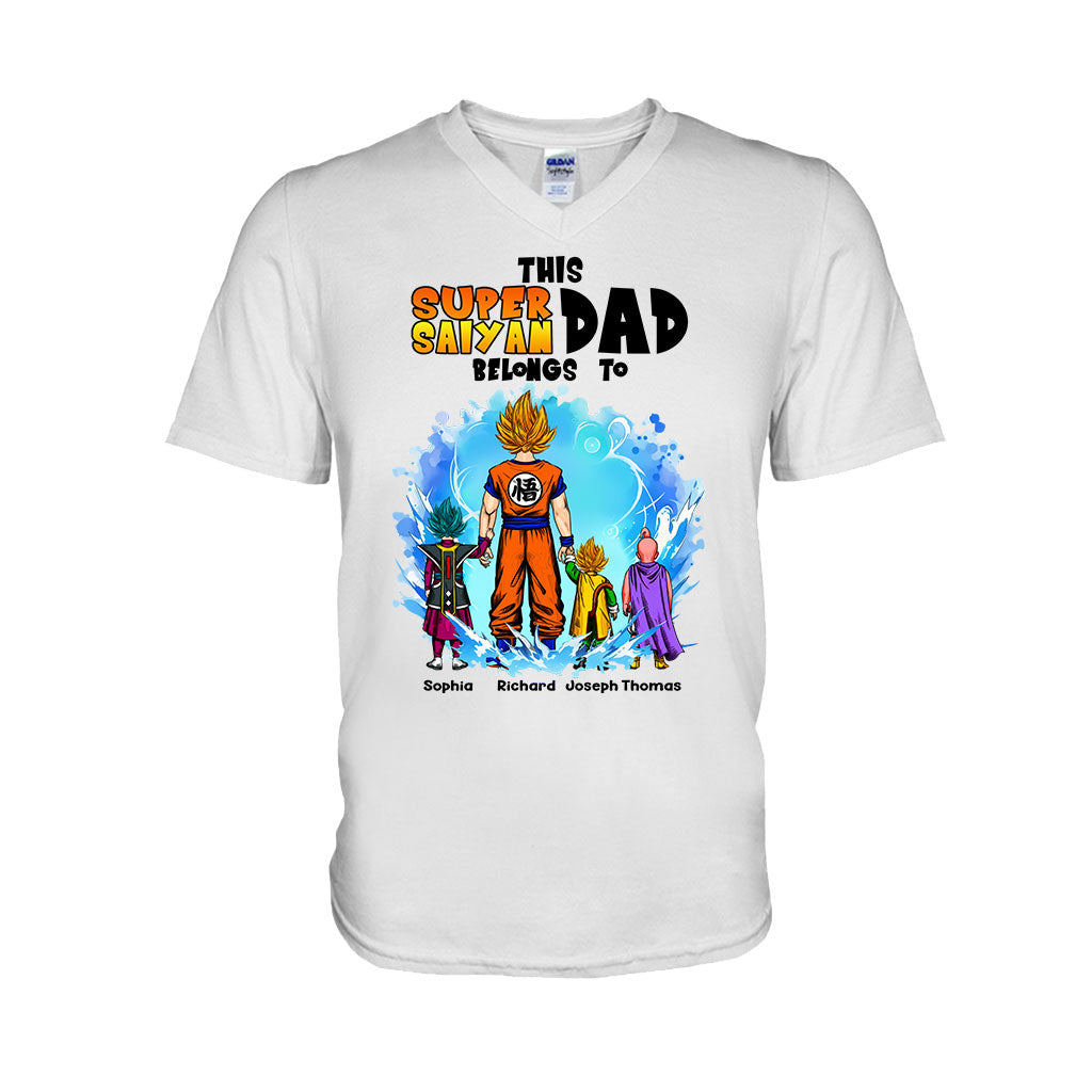 Super Dad - Personalized Seven Balls T-shirt And Hoodie