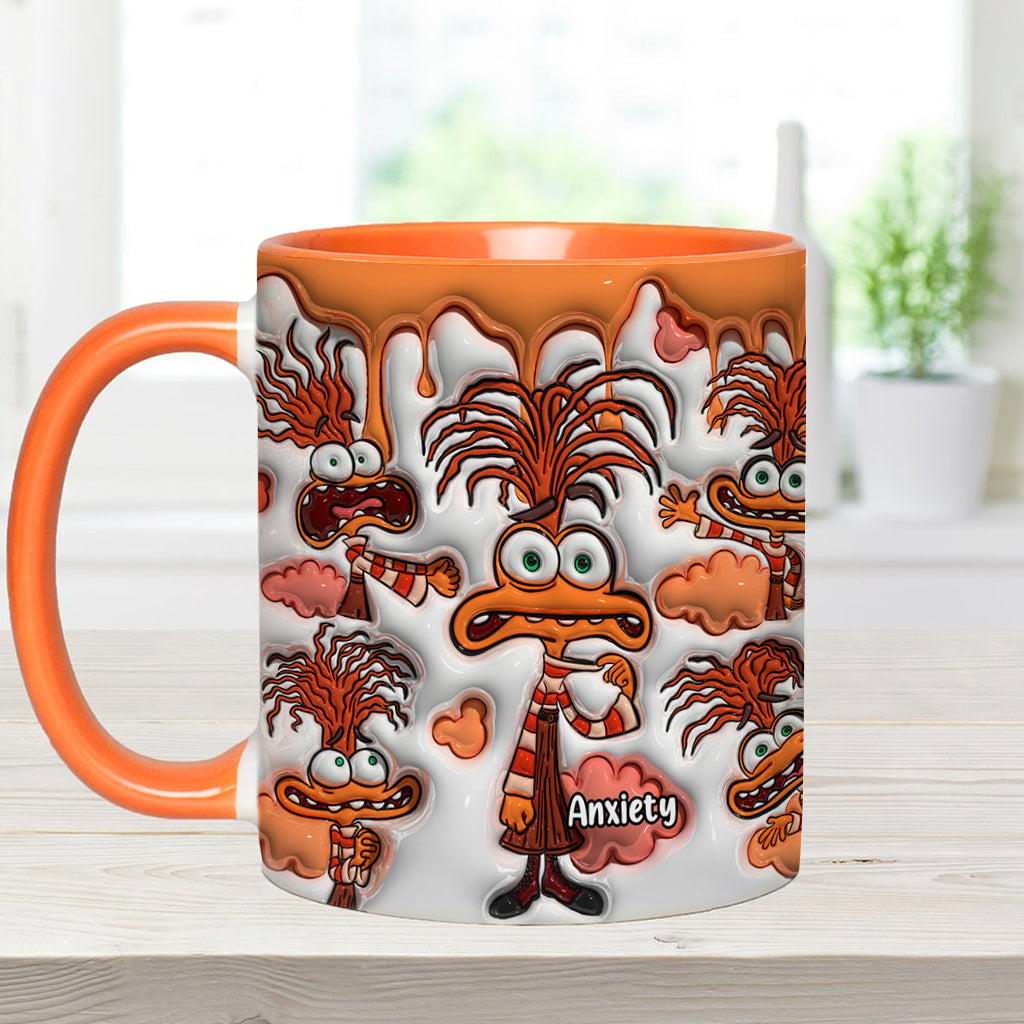 It's Ok To Feel All The Feels - Personalized Accent Mug