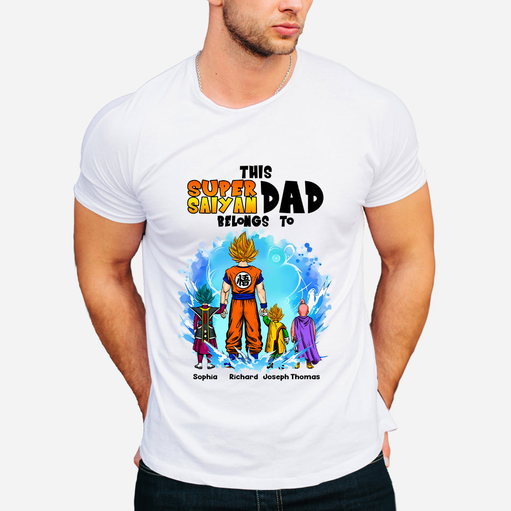 Super Dad - Personalized Seven Balls T-shirt And Hoodie