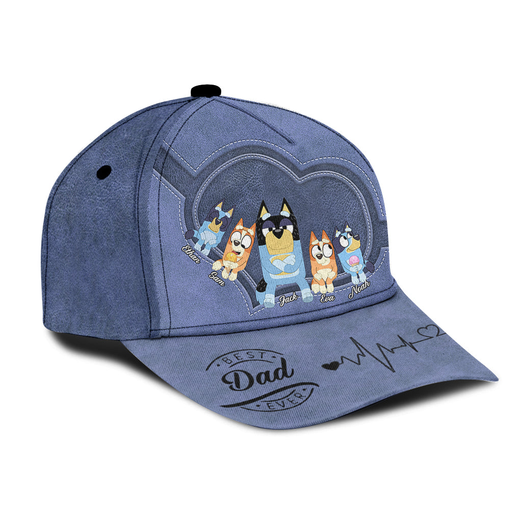 Best Dad Ever - Personalized Father Classic Cap