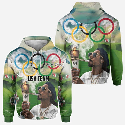 fire Olympic - Personalized All Over Shirt