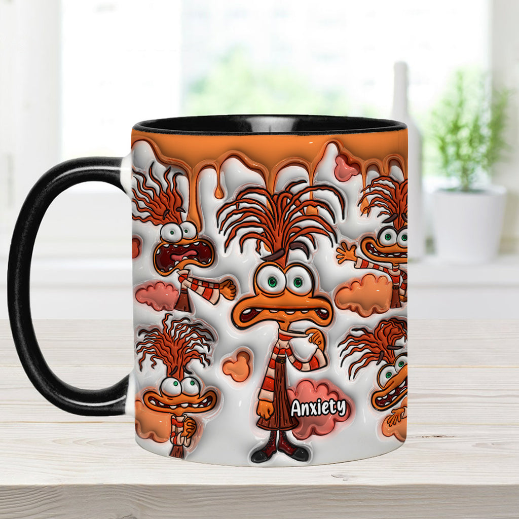 It's Ok To Feel All The Feels - Personalized Accent Mug