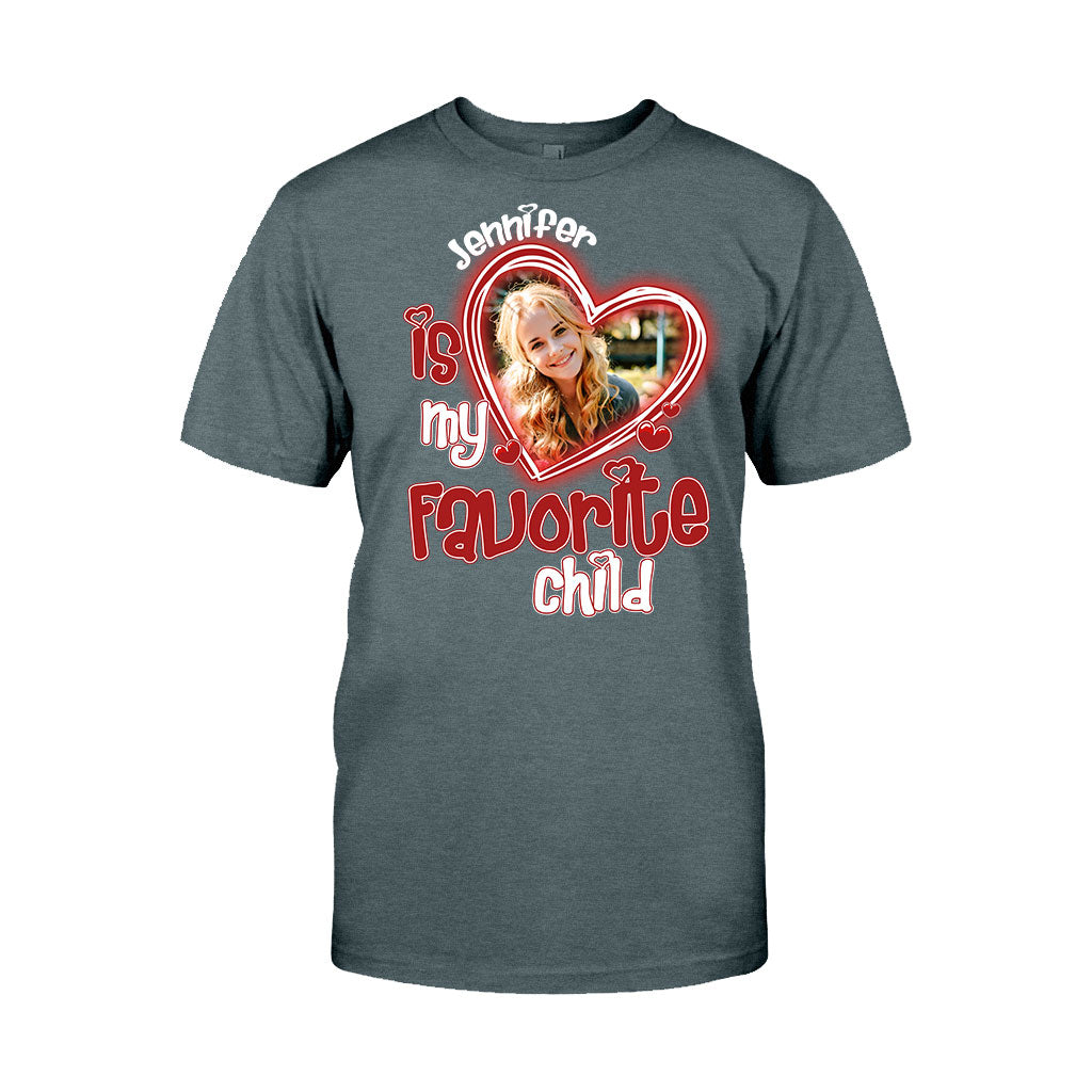 Mom's Favorite Child - Personalized Mother T-shirt And Hoodie