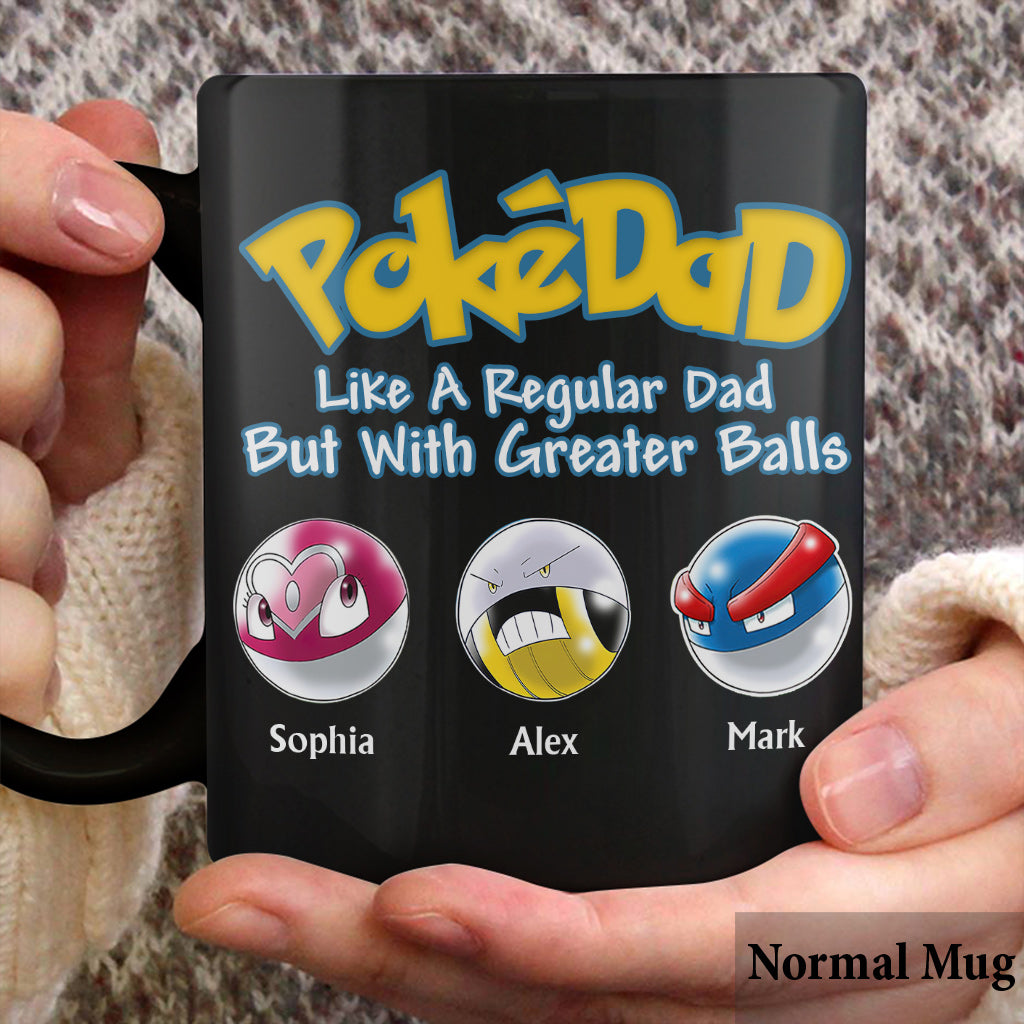 Pokedad - Personalized Monster Trainer Mug