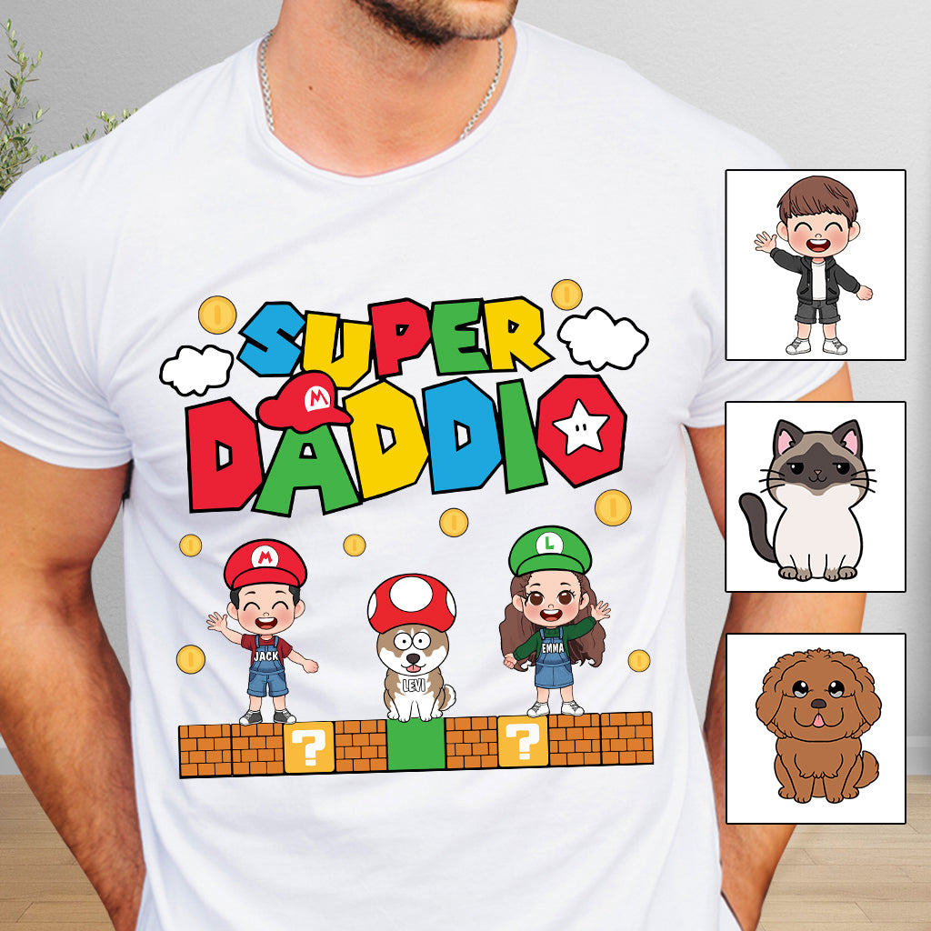 Super Mommy/ Daddy - Personalized Super Plumber T-shirt And Hoodie
