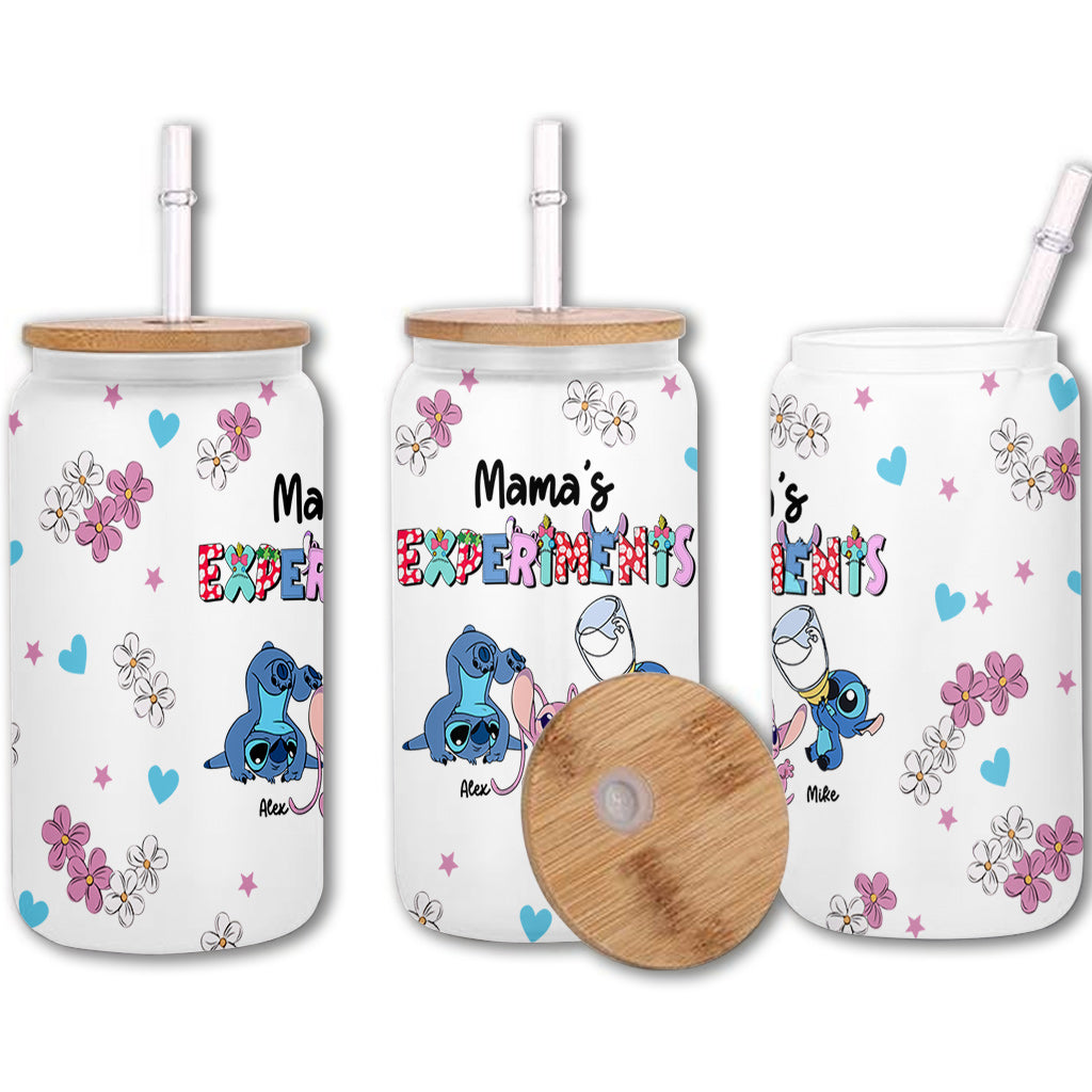 Mama's Experiments - Personalized Mother Can Glass