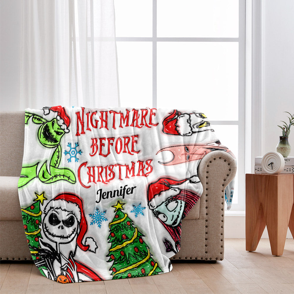 The Night Before Christmas - Personalized Nightmare Blanket