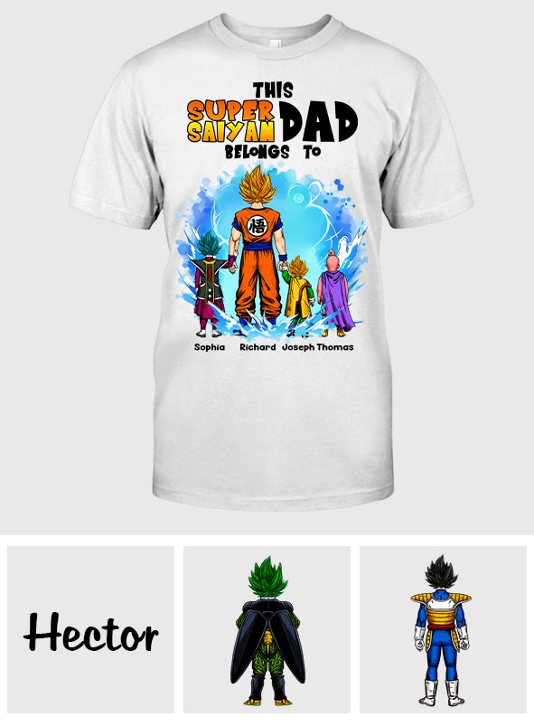 Super Dad - Personalized Seven Balls T-shirt And Hoodie