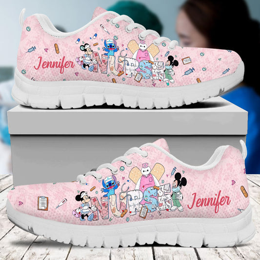 Nurse Life - Personalized Nurse Sneakers