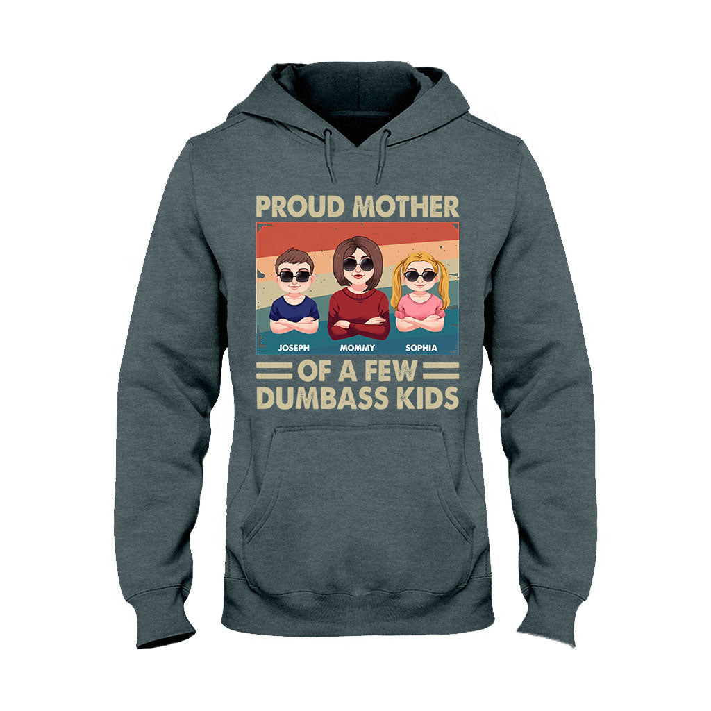 Proud Mother Of A Few Kids - Personalized Mother T-shirt And Hoodie
