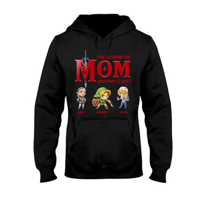 The Legend Of Mom Dad - Personalized The Adventurer T-shirt And Hoodie