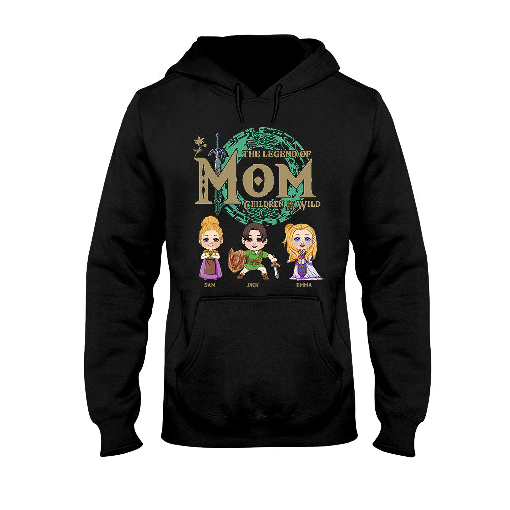 The Legend Of Mom Dad - Personalized The Hero's Legend T-shirt And Hoodie