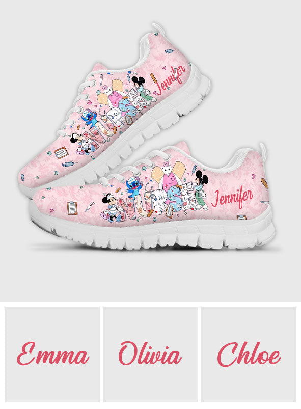 Nurse Life - Personalized Nurse Sneakers