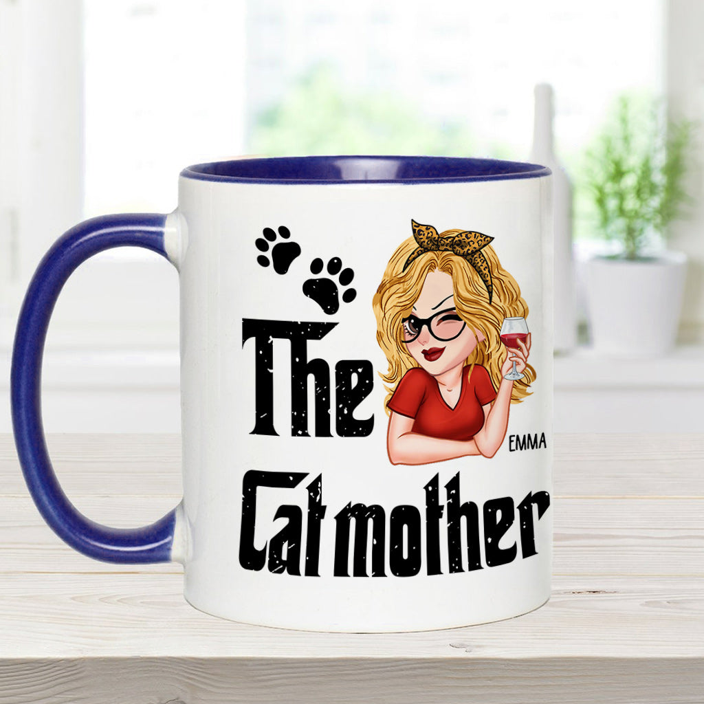 The Cat/Dog Mother - Personalized Mother Accent Mug