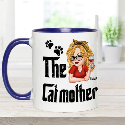 The Cat/Dog Mother - Personalized Mother Accent Mug