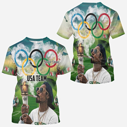 fire Olympic - Personalized All Over Shirt