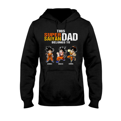 This Super Dad Belongs To - Personalized Seven Balls T-shirt And Hoodie