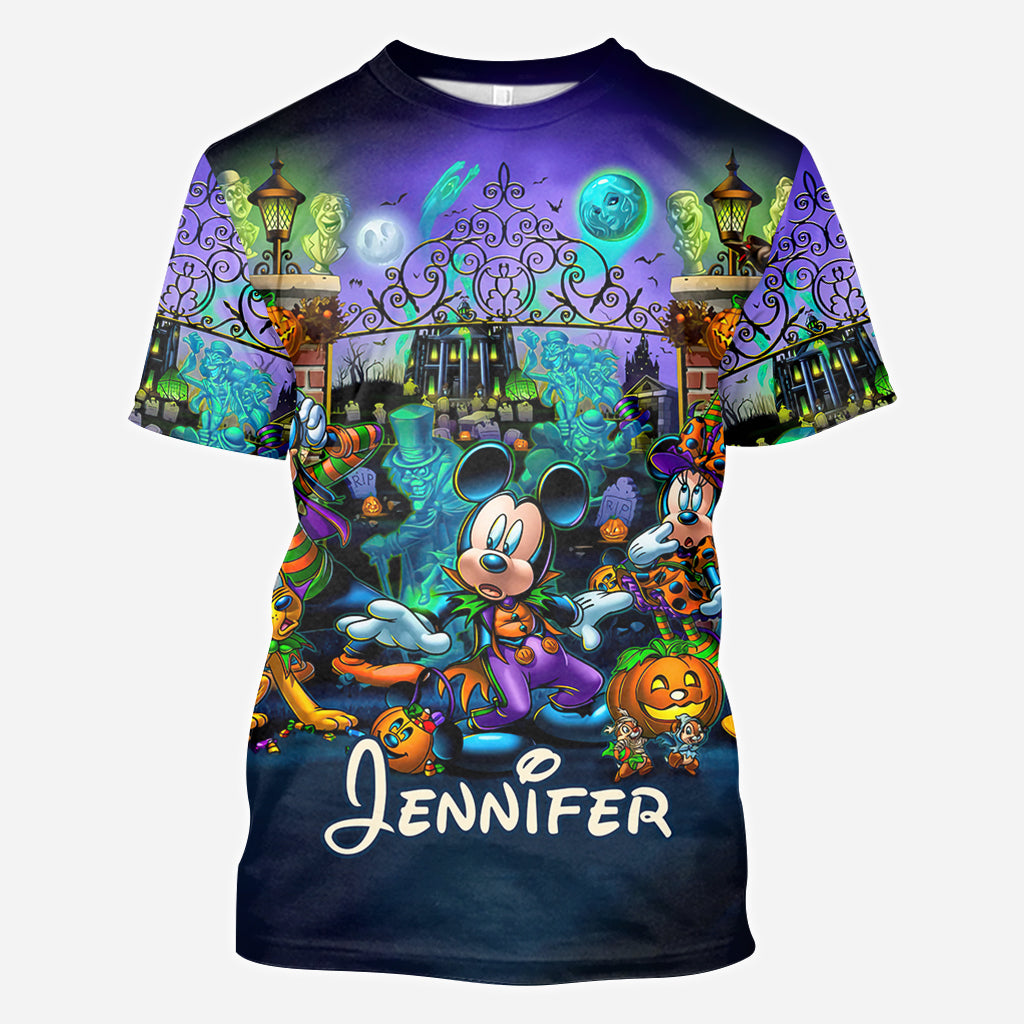 Welcome Foolish Mortals - Personalized Mouse All Over Shirt