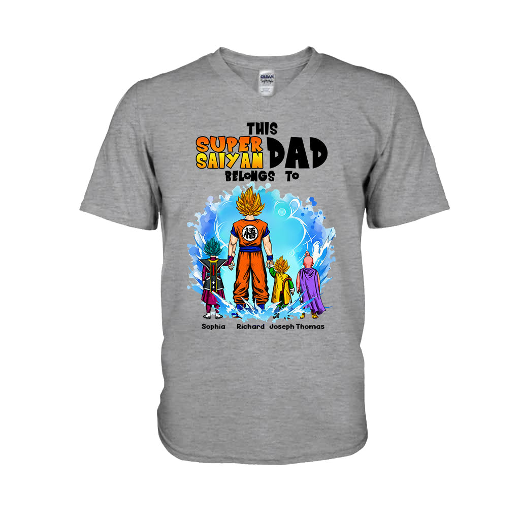 Super Dad - Personalized Seven Balls T-shirt And Hoodie