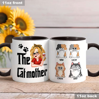 The Cat/Dog Mother - Personalized Mother Accent Mug