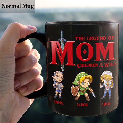 The Legend Of Mom Dad - Personalized The Adventurer Mug