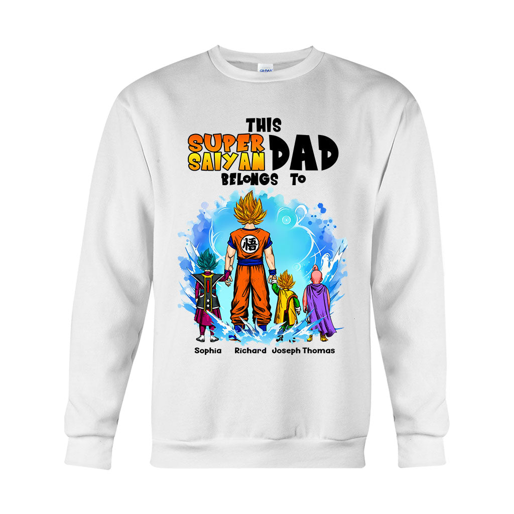 Super Dad - Personalized Seven Balls T-shirt And Hoodie