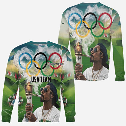 fire Olympic - Personalized All Over Shirt