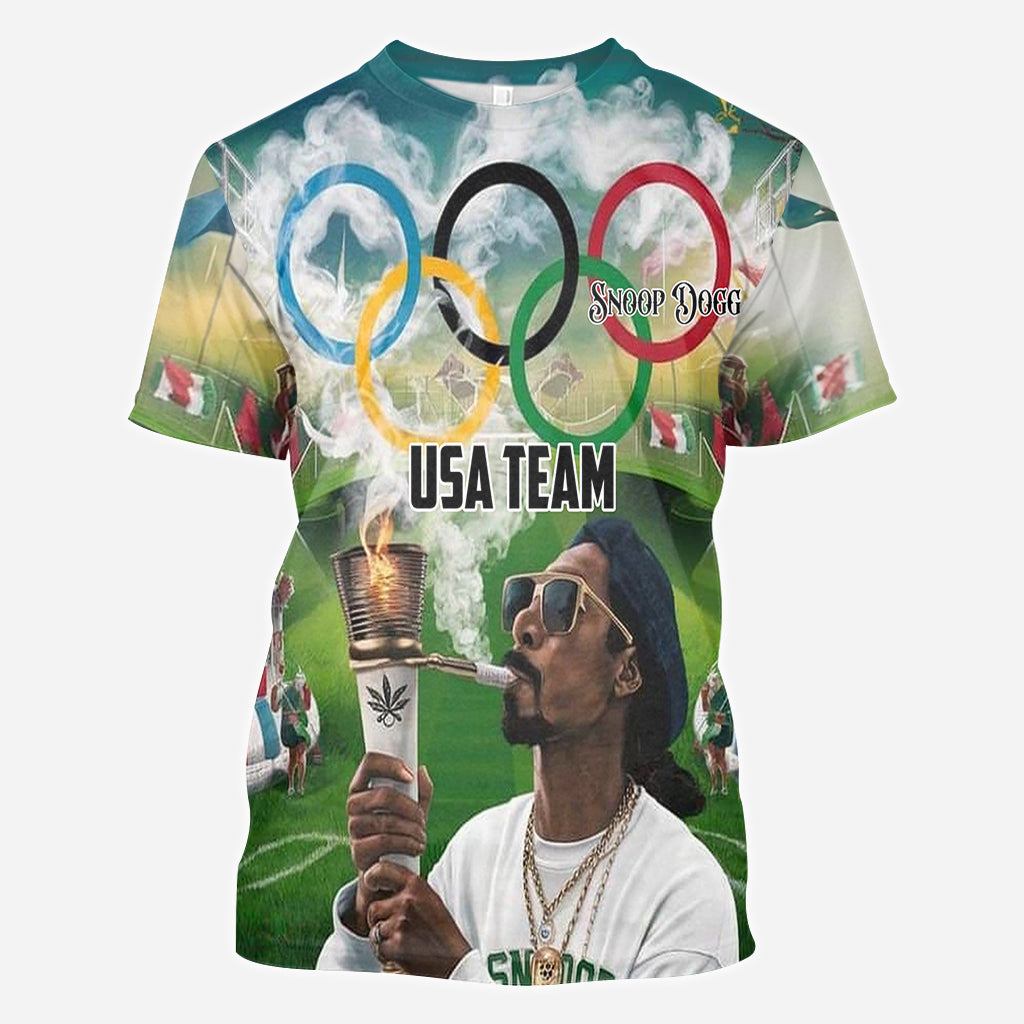 fire Olympic - Personalized All Over Shirt