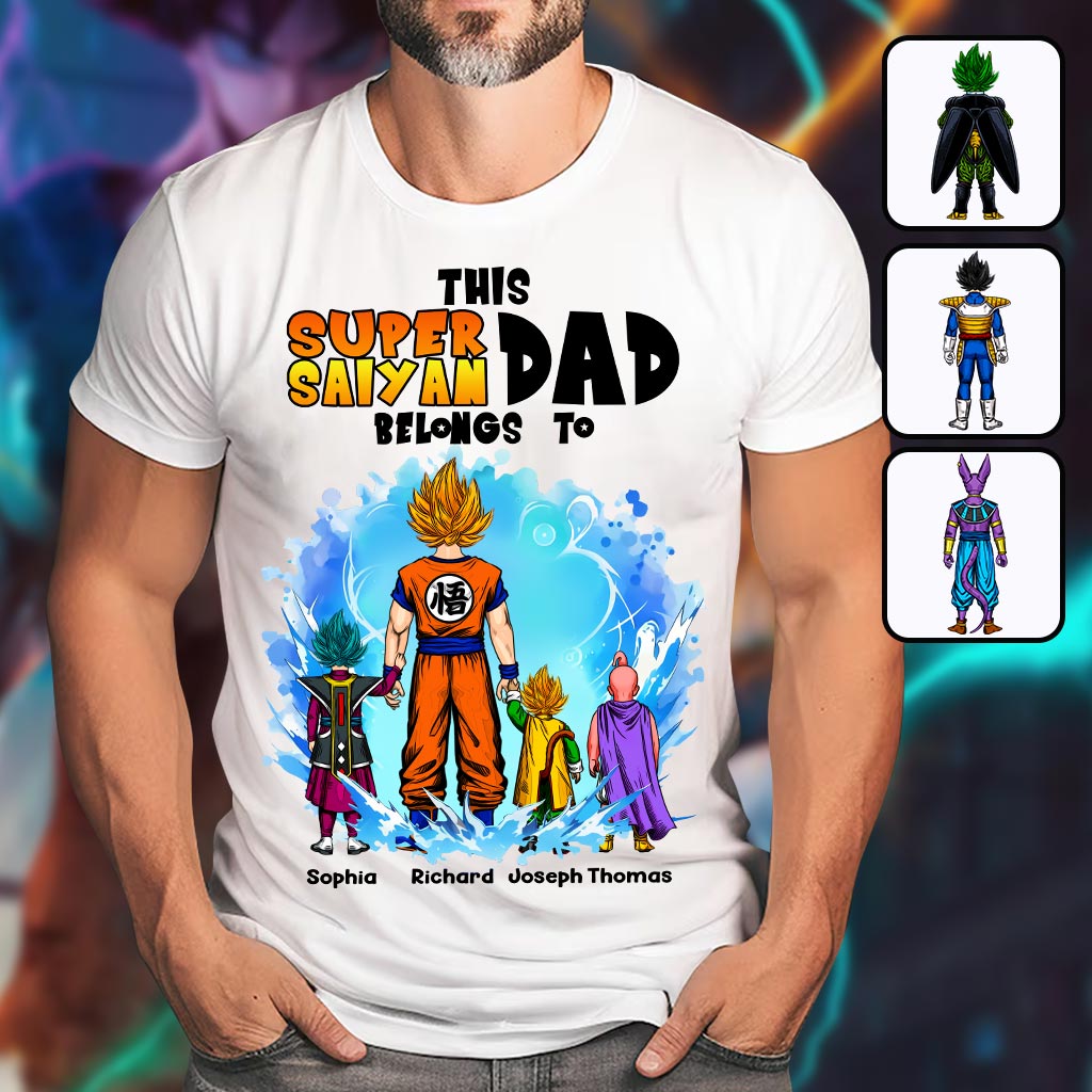 Super Dad - Personalized Seven Balls T-shirt And Hoodie