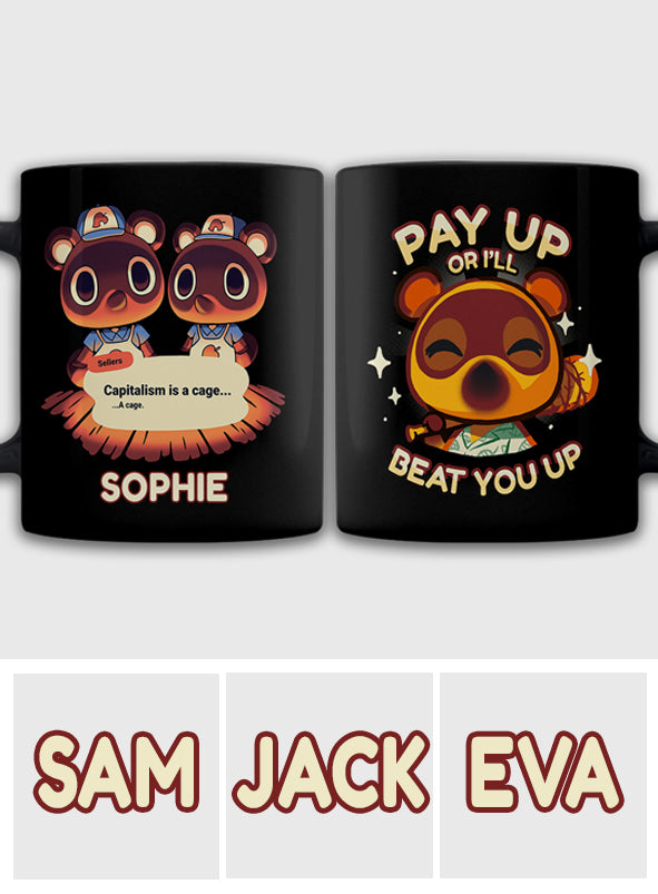 Let's Have Fun With Raccoon - Personalized Mug