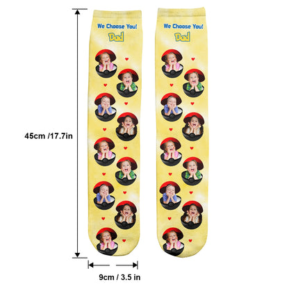 We Choose You - Personalized Monster Trainer Socks