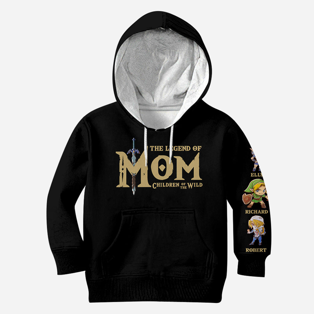 The Legend Of Mom Dad - Personalized The Adventurer All Over Shirt