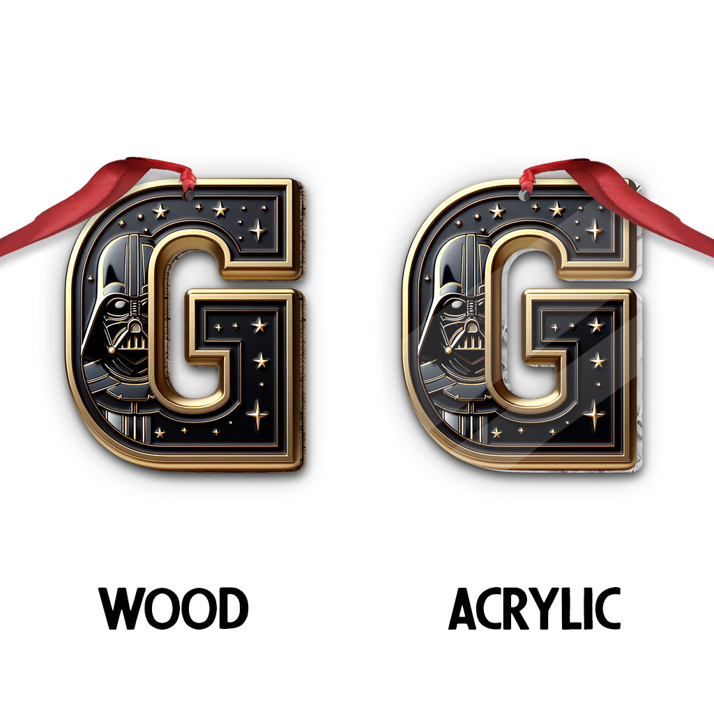 The Force Letter - Personalized The Force Ornament