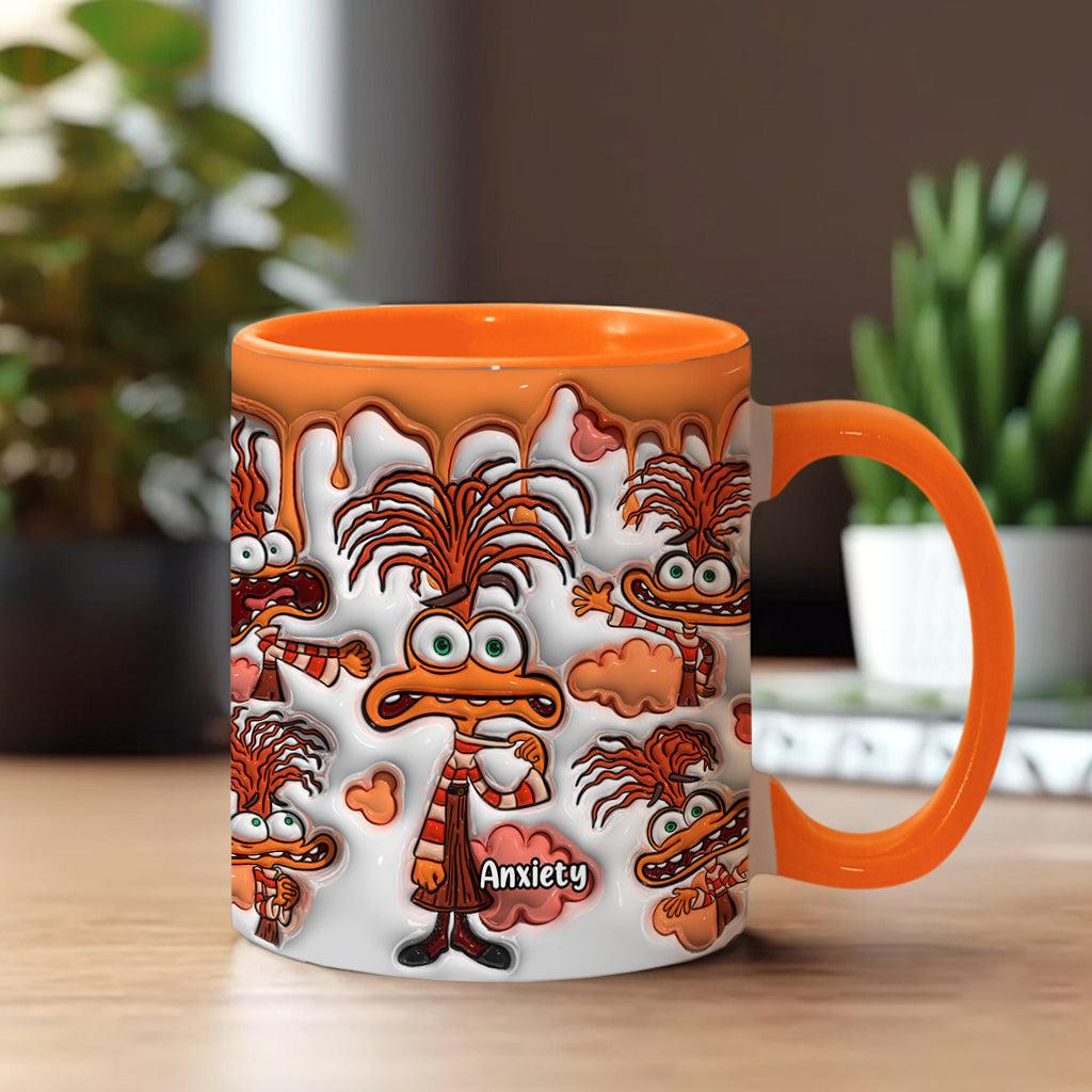 It's Ok To Feel All The Feels - Personalized Accent Mug