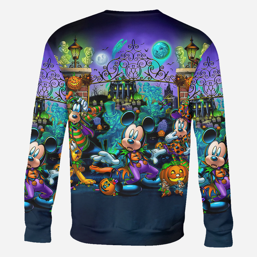 Welcome Foolish Mortals - Personalized Mouse All Over Shirt