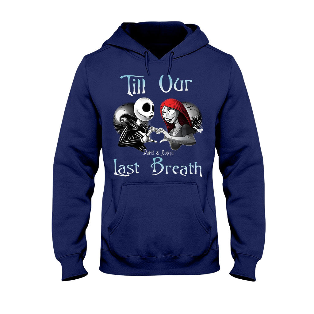 From Our First Kiss Till Our Last Breath - Personalized Nightmare T-shirt And Hoodie