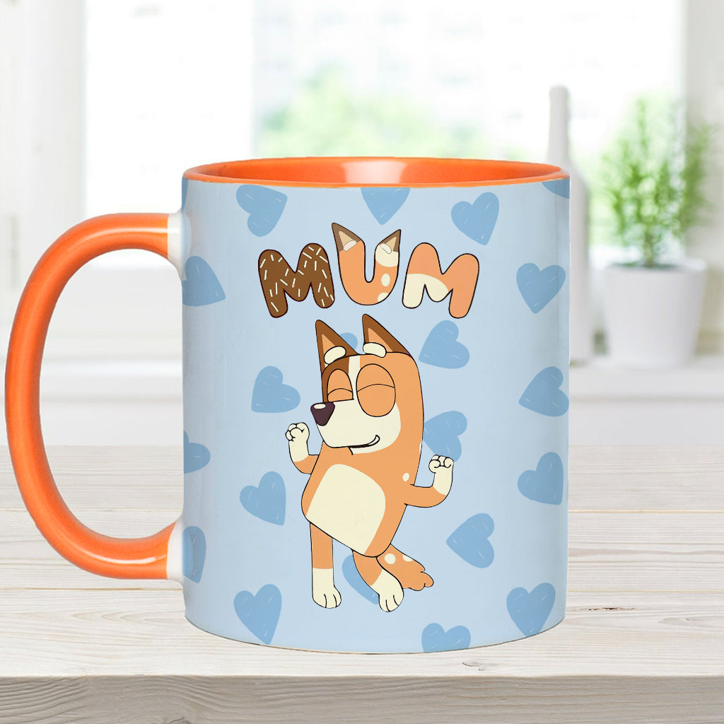 Granny Mum Aunt - Personalized Grandma Accent Mug