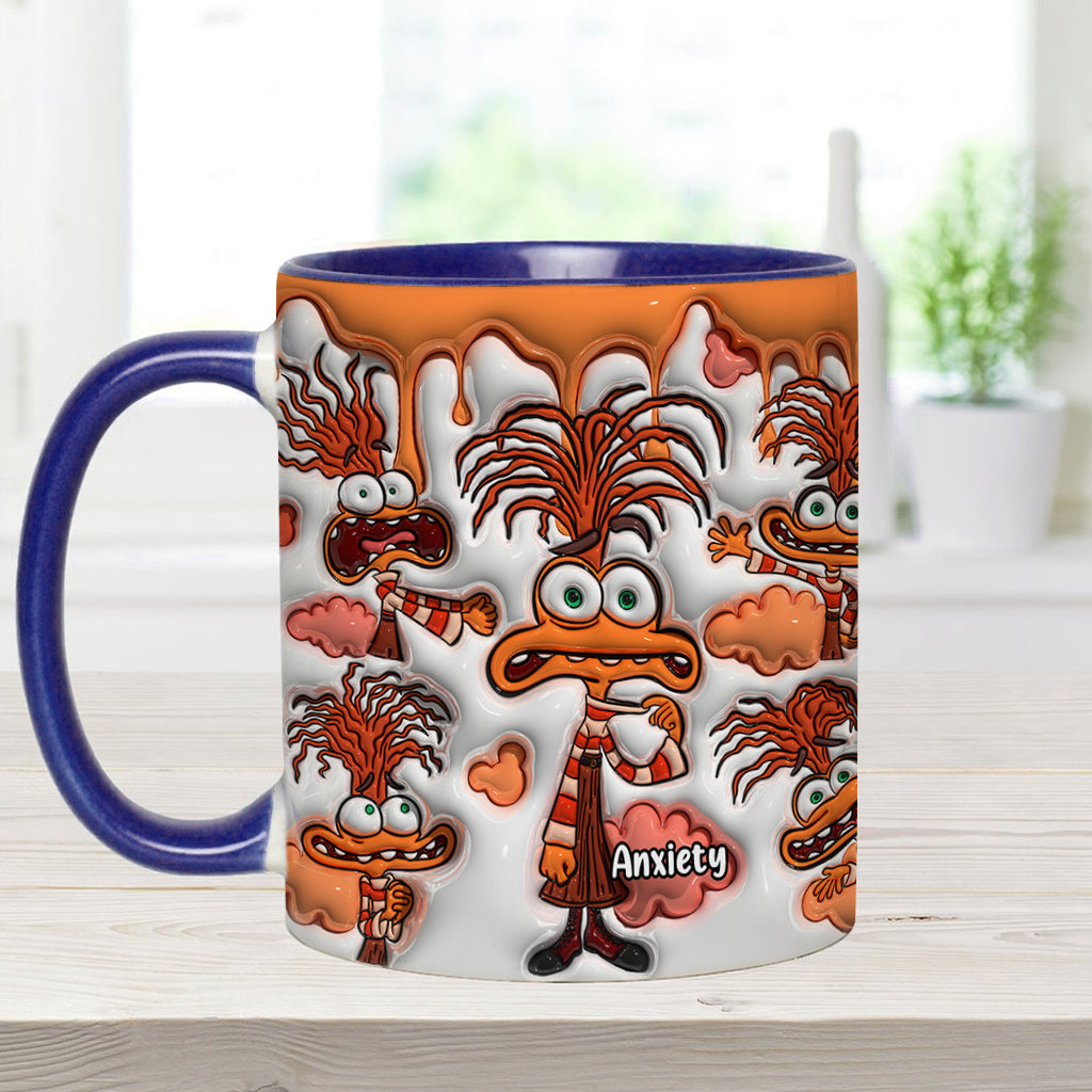 It's Ok To Feel All The Feels - Personalized Accent Mug