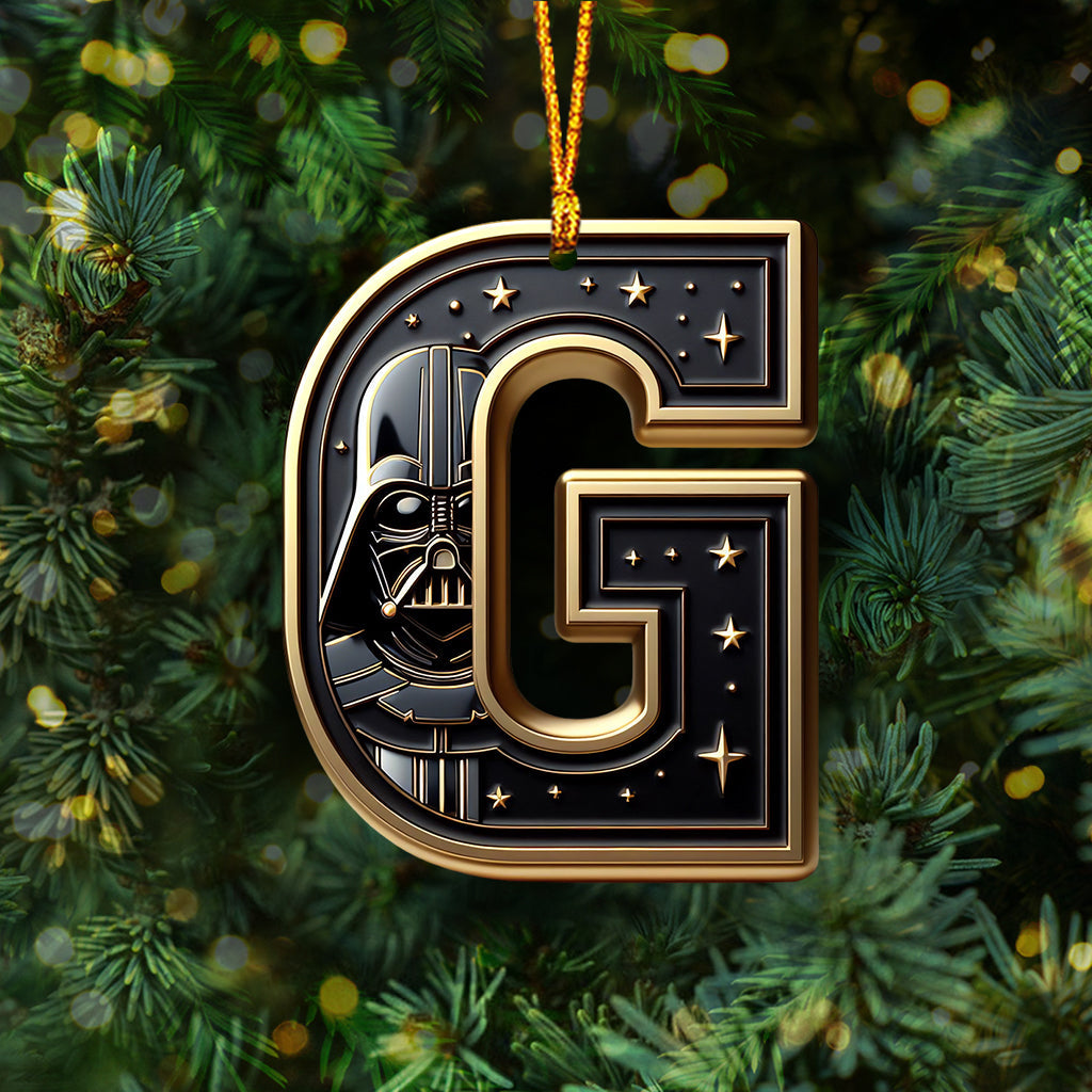 The Force Letter - Personalized The Force Ornament