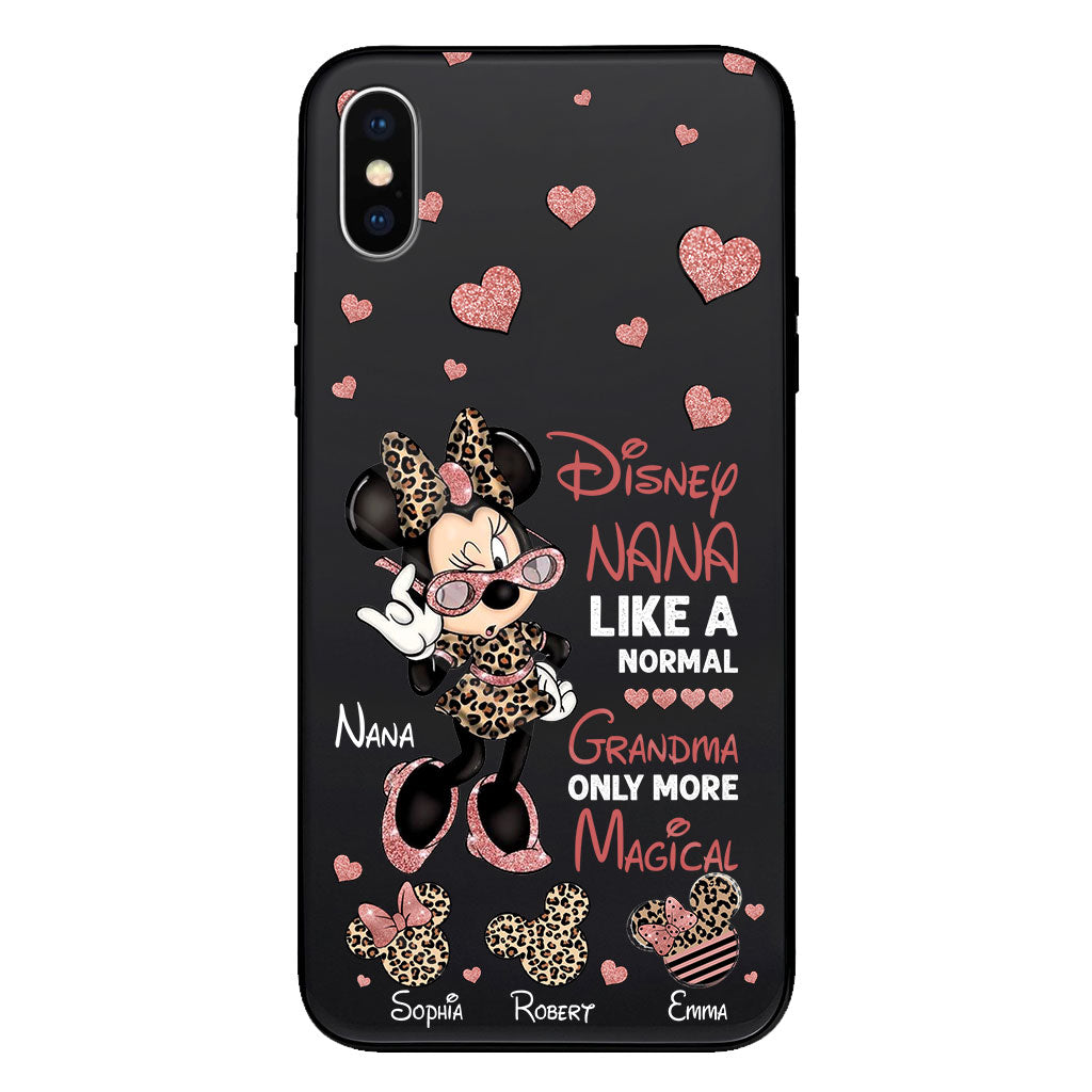Like A Normal Grandma Only More Magical - Personalized Grandma Clear Phone Case
