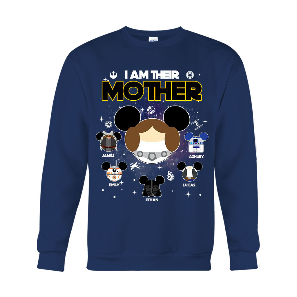 I Am Their Mother Any Title - Personalized Mother T-shirt And Hoodie