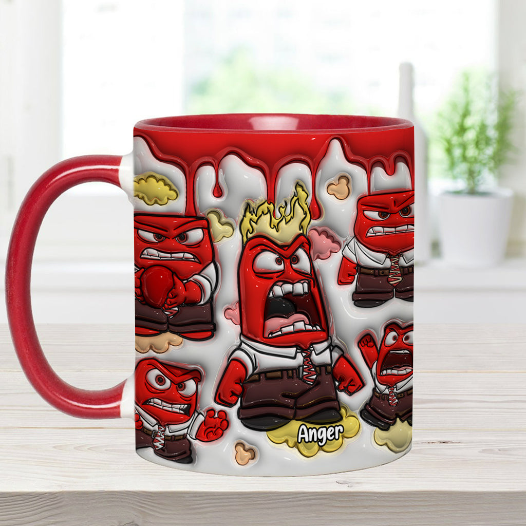 It's Ok To Feel All The Feels - Personalized Accent Mug