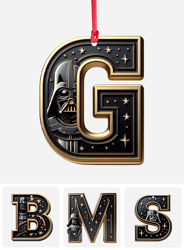 The Force Letter - Personalized The Force Ornament